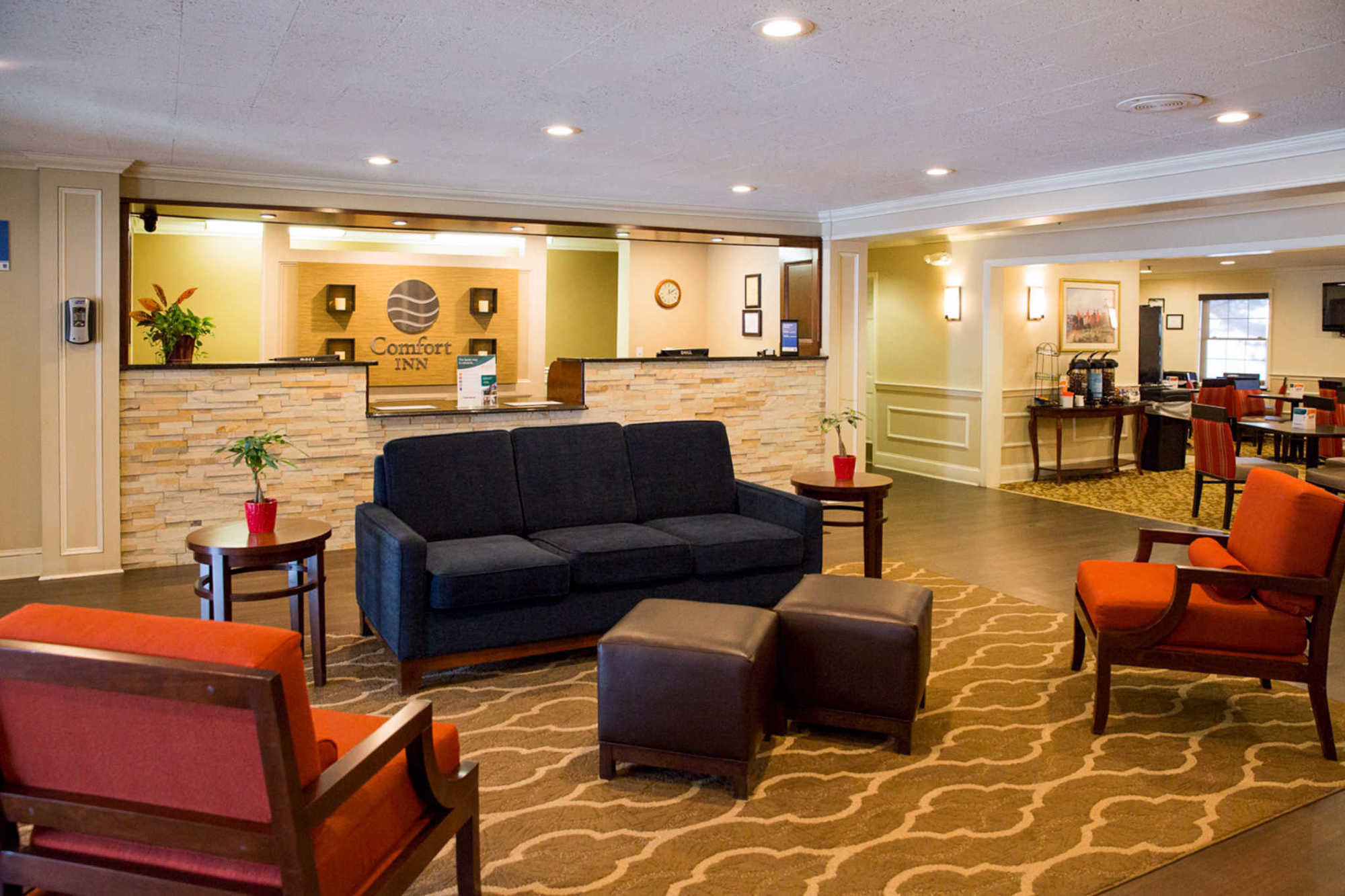 Comfort Inn Auburn-Worcester Interior foto